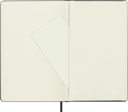 Moleskine Classic Notebook, Large, Ruled, Black, Hard Cover (5 x 8.25)