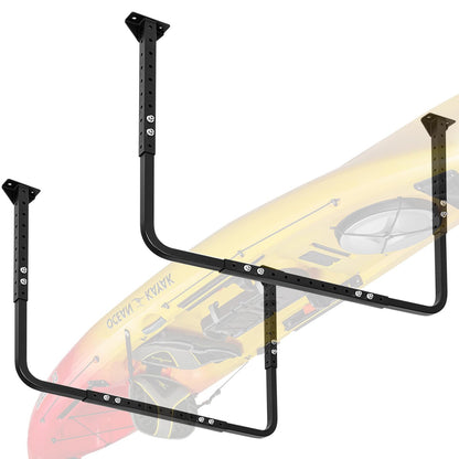Colinktool Adjustable Ceiling Storage Racks, Overhead Storage Bracket, Heavy-Duty Shelves, 33 in. x 34 in, 200lbs Weight Capacity for Garage