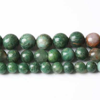 36PCS 10MM Rhyosite Stone Beads Energy Healing Beads for DIY Jewelry Bracelet Necklace Making for Jewelry Making15Inch…