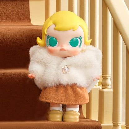 POP MART Baby Molly Winter Fit Check Series-Vinyl Plush Pendant Blind Box Figures, Collectible Toys Home Decorations, Holiday Birthday Gifts for Girls and Boys, Whole Set