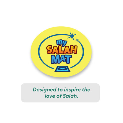 My Salah Mat for Adults - Smart Interactive Prayer Mat for Adults & Reverts Learning Surahs, Salah, Duas, & More - Muslim Prayer Rug with 25 Touch Keys, Padded Prayer Mat Layer, & Speaker for Ages 8+