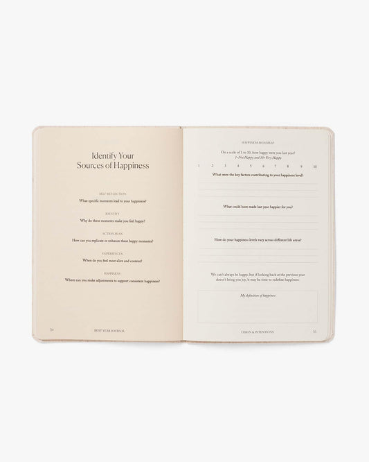 Best Year Journal Essential – Express One Year Self Growth Planner - Blue