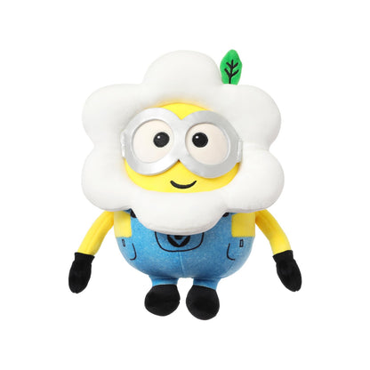 MINISO 9" Daisy Minions Stuffed Animals Plush Toys, Cute Sleeping Bedding Stuffed Animals Kawaii Plushies Pillow for Kids Toddler Toys Boys Girls
