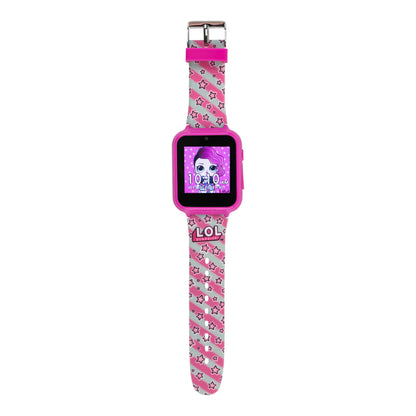 L.O.L. Surprise Kids Smart Watch with Touchscreen Selfie Camera Voice Recorder Calculator and Step Counter – Interactive Watch with Games and 10 Character Watch Faces – Fits Wrist Sizes 5.5" to 8"