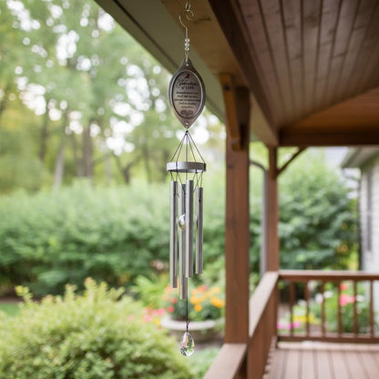 Celebration of Life Memorial Wind Chime/Sympathy Wind Chimes in Loving Memory of Loved One - Ideal Sympathy Gift with Cardinal/Bereavement Gift/Condolence Token That Lasts Longer Than Flowers