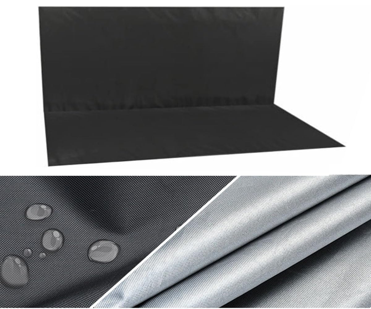 Swing Seat Replacement Cover, 600D Oxford Heavy Duty Waterproof Patio Bench Cover for Outdoor Porch Garden Yard 2/3 Seat Swings Chair(58.3"x19.6"x19.6", Coffee)