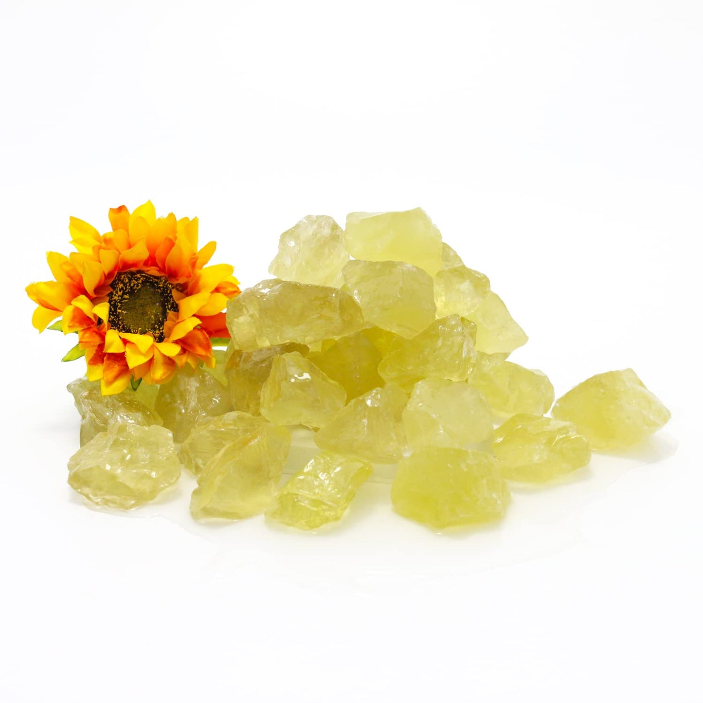 Nvzi Citrine Crystals, Bulk Crystals, Crystals and Healing Stones, Rocks for Tumbling, Amathesis Crystal, Raw Crystals Bulk, Calcite Crystal for Decoration, Wicca, Reiki, Chakra and Energy(1LB)