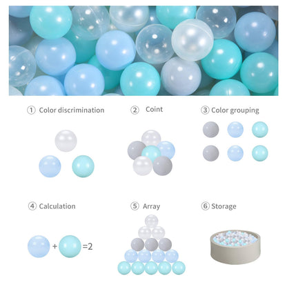 GOGOSO Playpen Balls for GirlsToddlers for Playhouse, Baby Pool, Play Ball Fun Centers, for Babies, Kids, Toddlers 1-3, Phthalate Free BPA Free 100pcs