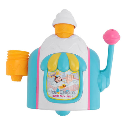 Eacam Bath Bubble Ice Cream Toy Encourage Imaginative Play, Safe Play Environment, Creative Idea Maker, Sturdy Material, Special Holiday Scenes, Insert Your