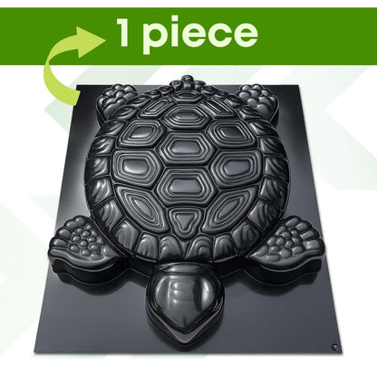 BETONEX Turtle Stepping Stone Mold Garden Concrete Mold Cement Plastic ABS 2mm - Tortoise Mould for Cement - Paving DIY Turtle Garden Stone Path Form
