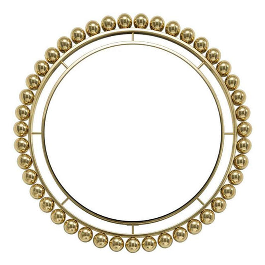 Wall Mirror| Sunburst Decorative Wall Mirror| Outdoor Pation Garden Wall Mirror| Metal Frame Wall Mirror for Outdoor Use