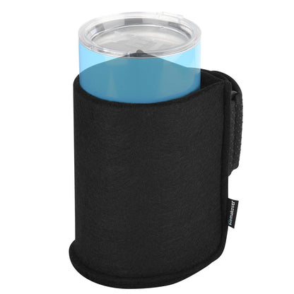 Drinking Cup Holder with Adjustable Straps for Patio Garden Chaise Lounge Chairs, Universal Cup and Bottle Holder for Beach Chair, Golf Cart, Wheelchair, Easily Straps to Chairs with Armrests