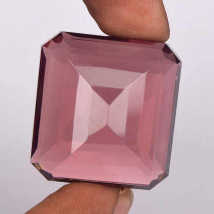 GEMHUB Loose Gemstones For Jewelry Making Color-Change Alexandrite Stone 127.00 Carats Square Shape Loose Gemstones