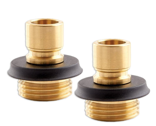 Gilmour Brass Male Quick Connector Faucet