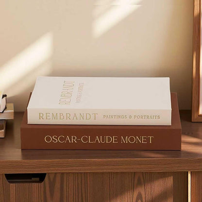 Nisdfeal Faux Decorative Books with Hidden Storage – Classic Linen Aesthetic Boxes for Home Decor, Shelf Styling, Coffee Table Display, and Gift Scene Use