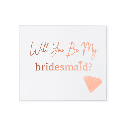 Heather & Willow Bridesmaid Proposal Set | Bridal Gift Boxes with Lids & Favors for Bachelorette Party