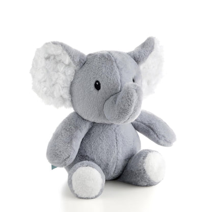 The Peanutshell Plush Elephant Stuffed Animal - 10 inch - Baby Safe - Machine Washable - Soft Elephant Baby Toys, Newborn Infant Toddler, Plushies for Boys Girls, Stuffies, Jungle Safari Nursery