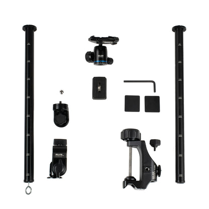 SLIK Creator's Studio Kit (618-762) All-in-one Kit Incl. 17" Creator's Clamp Pole Extension, Sliding Arm II 19.5" Boom Arm, SBH-400AS Ball Head