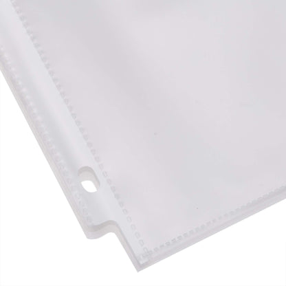Amazon Basics Heavy Duty Non-Glare Sheet Protector for Documents, 3 Ring Binder, Top Loading, Letter Size 8.5 x 11 inch, Clear, 100-Pack