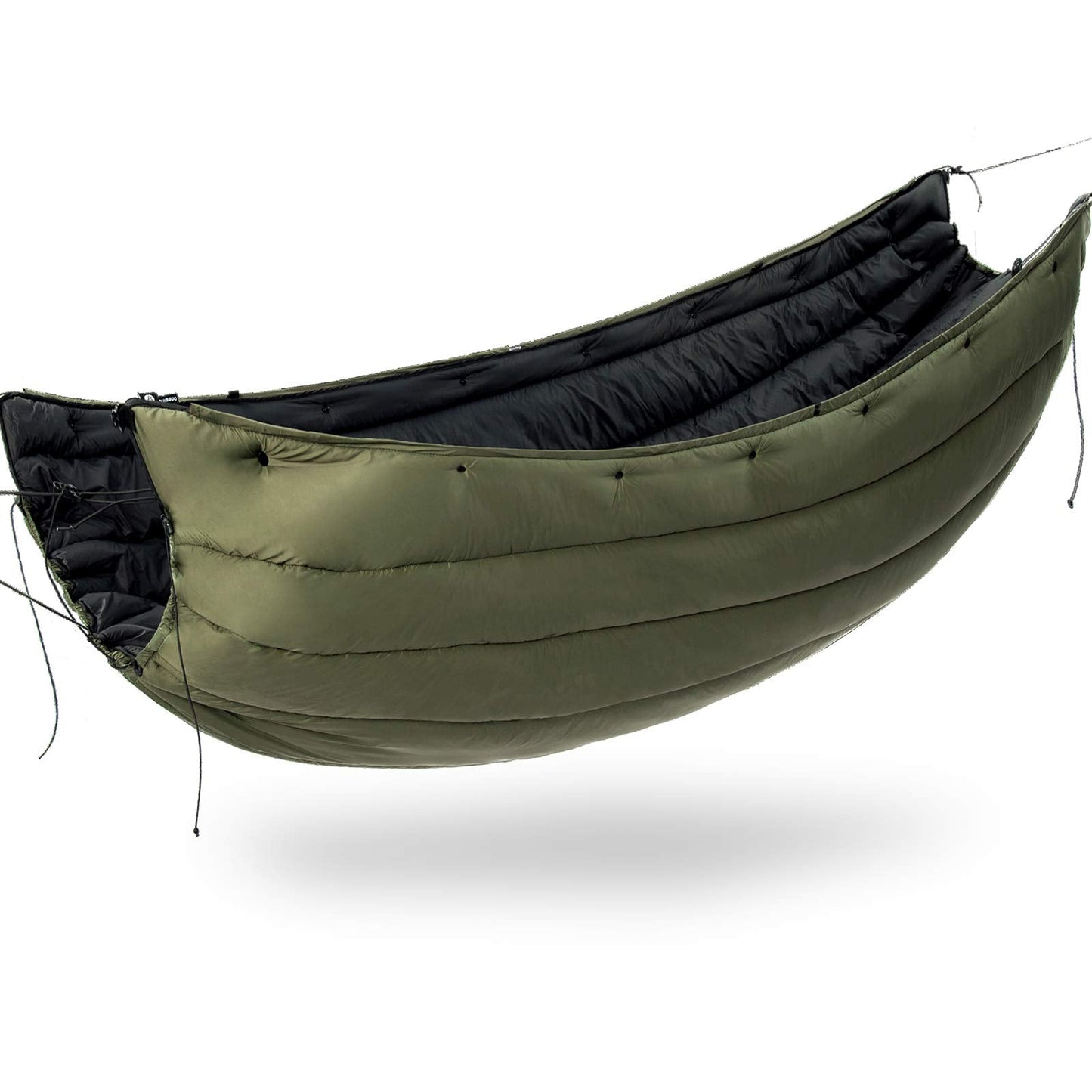 Onewind Camping Hammock Underquilt, Sorona Insulation Under Quilt, Lightweight Warm Hammock Quilts for Winter Camping, Hiking, Backpacking, OD Green