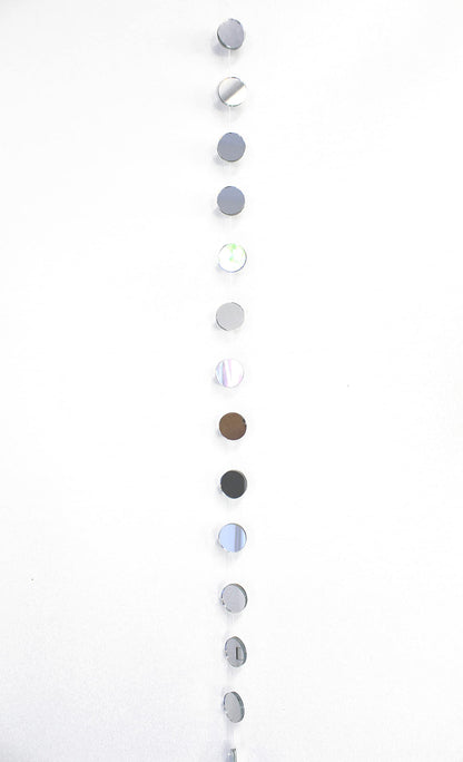 Mirror Garland Strand, 1 x 48 Inches, Real Mirror Sun Catcher Mobile