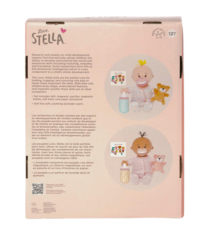 Manhattan Toy Wee Baby Stella Beige Sleepy Times Scent 12" Soft Baby Doll Set