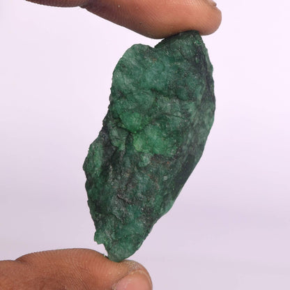 GEMHUB Protection Green Emerald Crystals and Healing Stones 96.00 Ct Natural Raw Emerald Gemstones for Jewelry Making