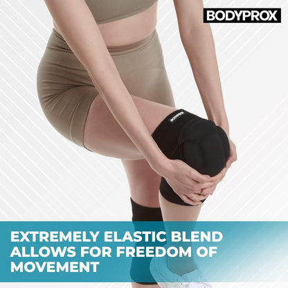 Bodyprox Protective Knee Pads, Thick Sponge, Collision Avoidance Knee Sleeve(Small/Medium)