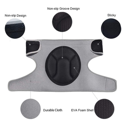 JYSW Knee Pads Comfortable Non-Slip, Thick Extra Foam Cushion kneepads for Scrubbing Floors, Gardening, Yoga & Construction, Soft Inner Liner, Strong Double Straps and Adjustable Easily for women(L)