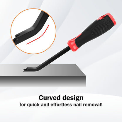 Upholstery Staple Remover Heavy Duty Staple Remover Tool for Floor,Carpet,Wood,Construction,Furniture,Also Used in A Variety of Nailed Picture Frames and Wooden Boxes (M-2P)
