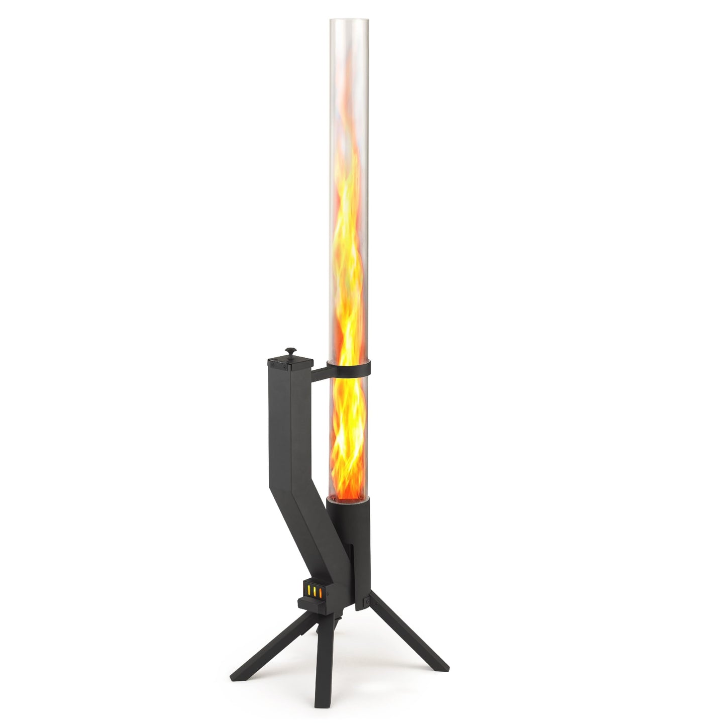 Gardenflare GARDENFLARE Stainless Steel Pellet Stove & Smokeless Firepit, Patio Heater for Ambiance - Wood Fire Pit for Patio, Fire Tube, Outside Backyard Bonfire & Outdoor Fireplace