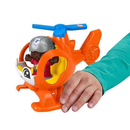 Fisher Price Helicopter Little People Vehicle