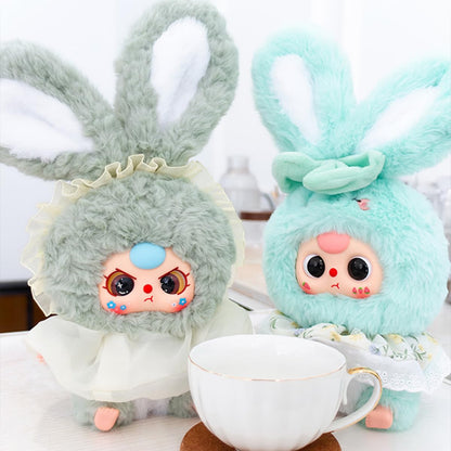 Baby Three Lily Rabbit Town Series 2 Plush Blind Box 1Pc (1 of 12 Possible Styles) Kawaii Cute Blind Box Figures, Random Design Action Figures Collectible Toys Home Decorations