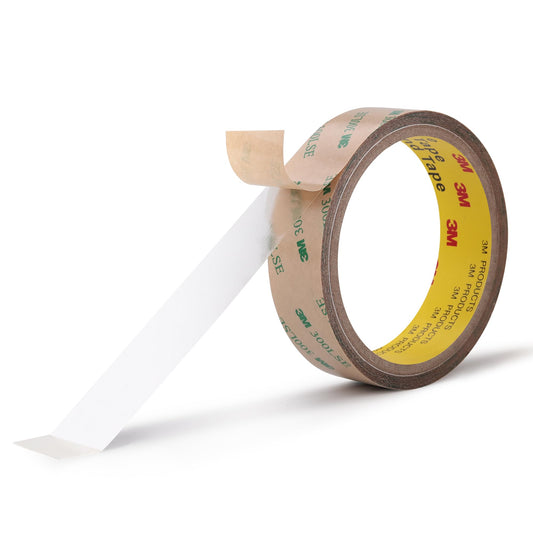 Double Sided Tape 9495LE 1" x 18Ft Made of 3M Pack of 1 Heavy Duty Clear Adhesive Tape for Electronics Bonding Attachment Laptop Phone Repairs Arts Crafts Leather Work Card Making