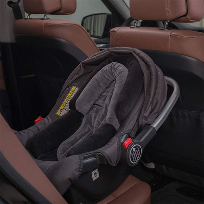 COOLBEBE Upgraded 3-in-1 Babybody Support for Newborn Infant Toddler - Extra Soft Car Seat Insert Cushion Pad, Perfect for Carseats, Strollers, Swings, Black