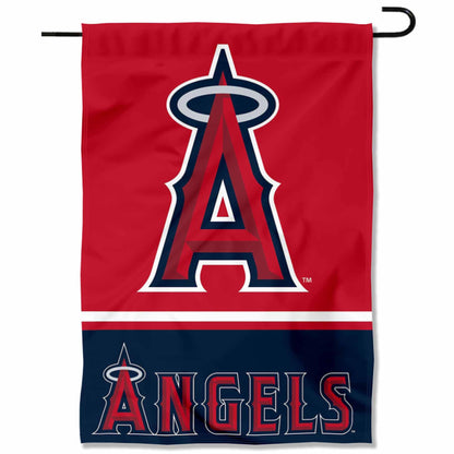 Los Angeles Angels Double Sided Garden Flag