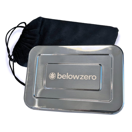 Below Zero Deluxe Stainless Steel Reusable Cooling Pack | Durable Ice Pack Lasts 48 Hours, Ice Pack for Bento, Lunch Bags, Coolers, Picnics, Camping, Beachgoers, Sporting Events | Longest Lasting