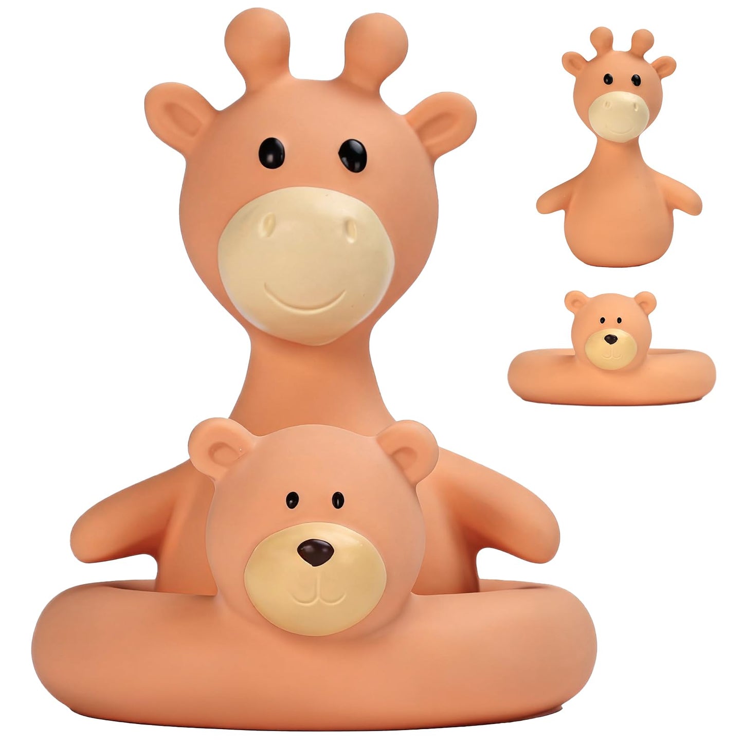 Tiny Marvels Baby Bath Toys for 6 Months & Up, Mold Free No Hole Bath Toys, BPA Free Floating Toddler Bath Toys, Safe Kids Bath Toys for Tub & Pool