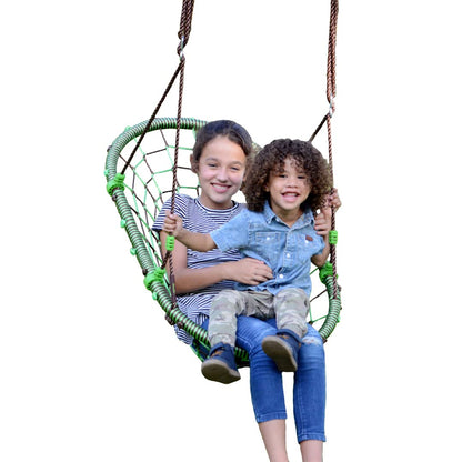 Swurfer Tree Swing – Swing Chair, Outdoor Swings for Kids, Tree Swings for Kids and Adults Outdoor, Weather Resistant, Heavy Duty Metal Frame Multi-Position, Ages 4 and Up, Holds up to 200lbs