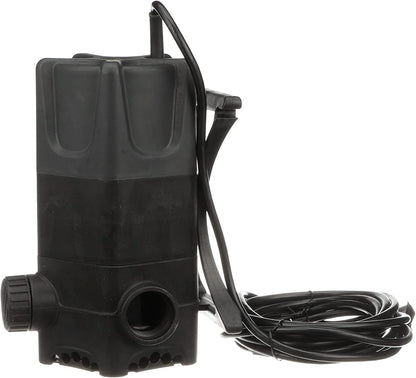 Little Giant WGP-95-PW 115 Volt, 4280 GPH Dual Discharge Direct Drive Submersible Waterfall and Pond Pump, Black, 566407