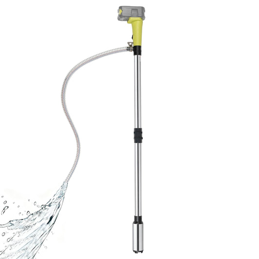 Cordless Stick Water Transfer Pump Compatible with Ryobi 18V Battery (Tool Only), 792GPH, Submersible Utility Stick Pump for Pool Garden Pond Floods (no battery)