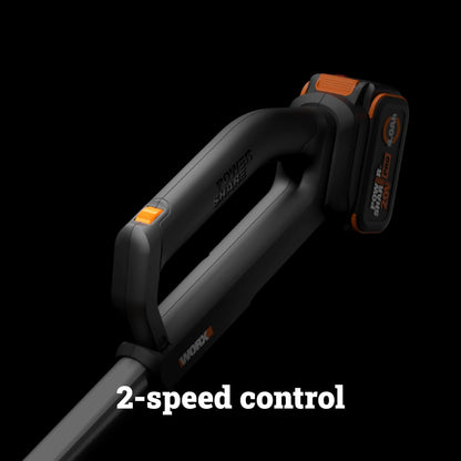 WORX Nitro Cordless Leaf Blower, Electric Blower with 410 CFM & 130 MPH, Blowers for Lawn Care with 3.8 Lbs, 4.0 Ah Battery & Charger Included, WG543