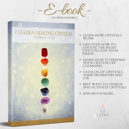 Crystals and Healing Stones Premium Kit Wooden Box - Chakra Stones Healing Crystals Set, Rose Quartz, Amethyst Cluster, Quartz Points, Chakra Pendulum (Aa Essential Chakra Pyramid Collection)