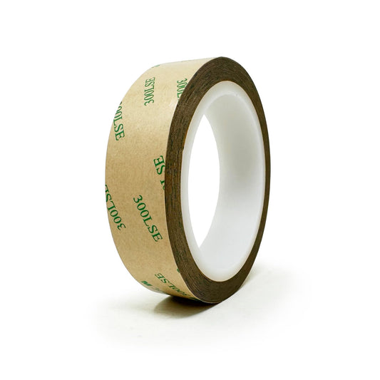 Gizmo Dorks 300LSE Double Sided Tape, Heavy Duty Clear Adhesive, Heat & Water Resistant, 1" x 36 ft for Picture Hanging, LED Strips, DIY Crafts, Car Décor, Electronics