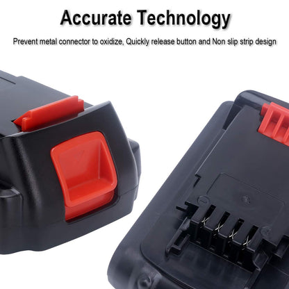 Biswaye LBXR20 20V Lithium Battery Compatible with Black & Decker 20V MAX Lithium Battery LBXR2520 LBXR2020 LBX20 LB2X4020 LB2X3020 and LCC221 LST522 LST201 LST220 LST300 20-Volt Max Tools