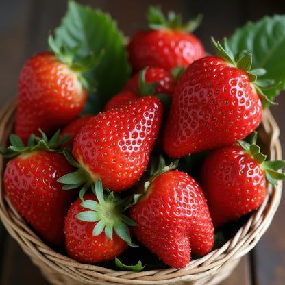 Albion Strawberry Plants for Growing - Great for Planters or Raised Beds, Well Rooted (15 Plants)