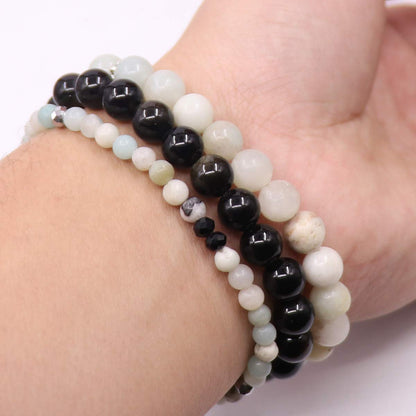UEUC Tree of Life Yoga Healing Stone Bracelets,Multilayer Lotus Chakra Stone Reiki Bracelet Sets,Anxiety Crystal Natural Stone,for Women Stress Relief