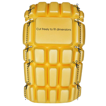 AMANEEST 3 Pairs Foam Knee Pad Inserts,Cargo Pants Knee Pads,Gardening Knee Pads 9.45''x6.6''×0.7"(L-Durable)