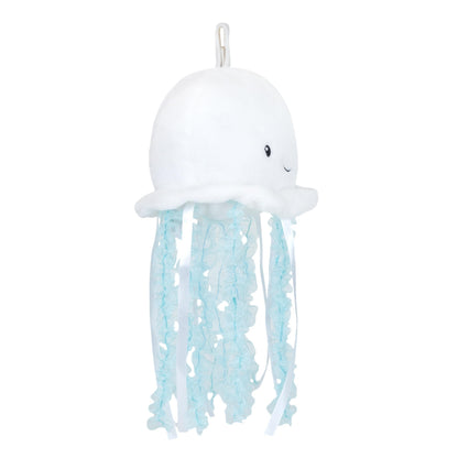 Cuddle Barn - Jellyfish Bubbles | Soft Jelly Fish Plush Toy | Hanging Loop | Gentle Color Changing Lights | Plays Ocean Melodies with Volume Control- Gift for Baby, Toddlers, Kids - 18 Inches