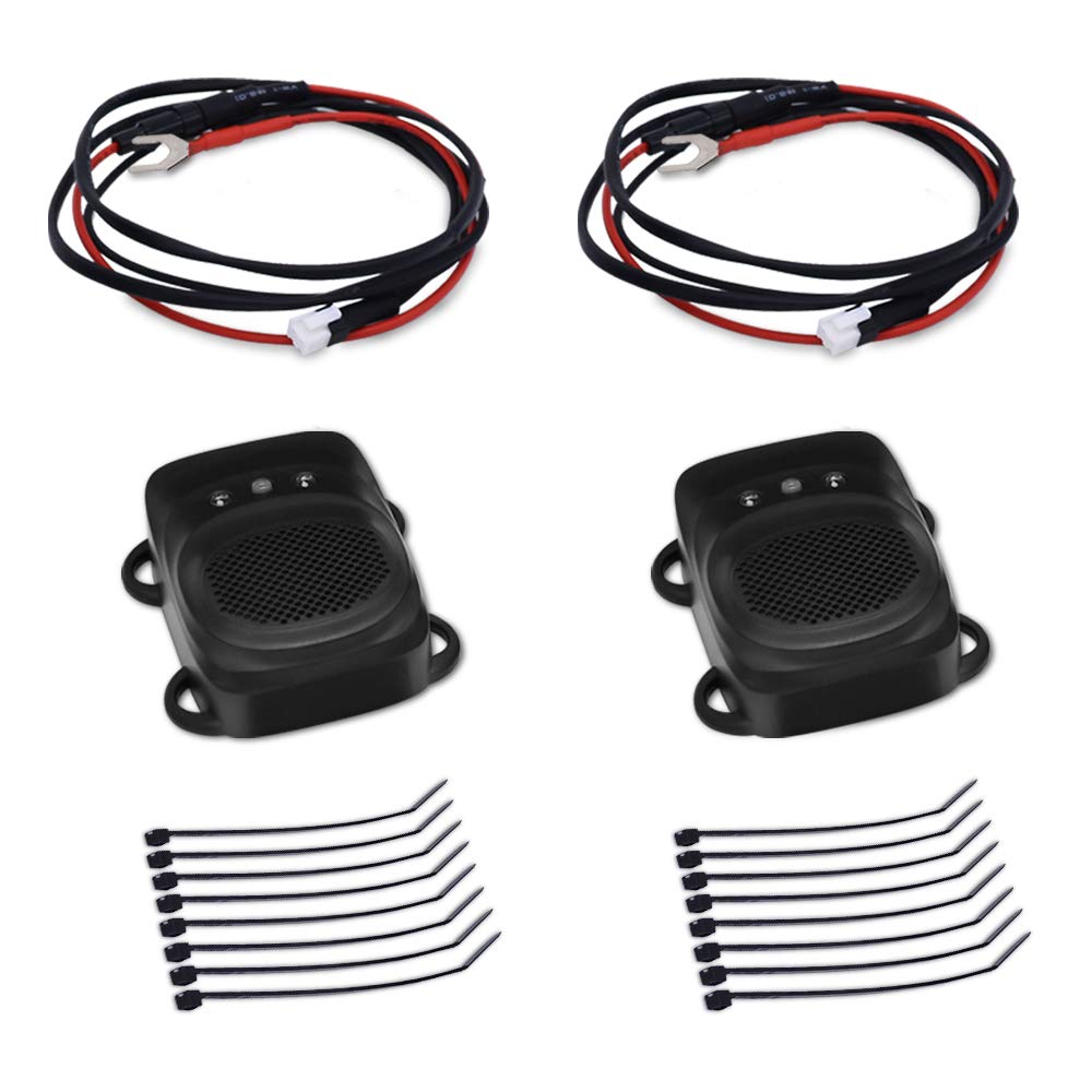 Loraffe 2 Pack Under Hood Animal Repeller Car Rat Repeller Rodent Repeller Ultrasonic Mouse Deterrent for 12V Vehicle Get Rid of Mice in Car Engine